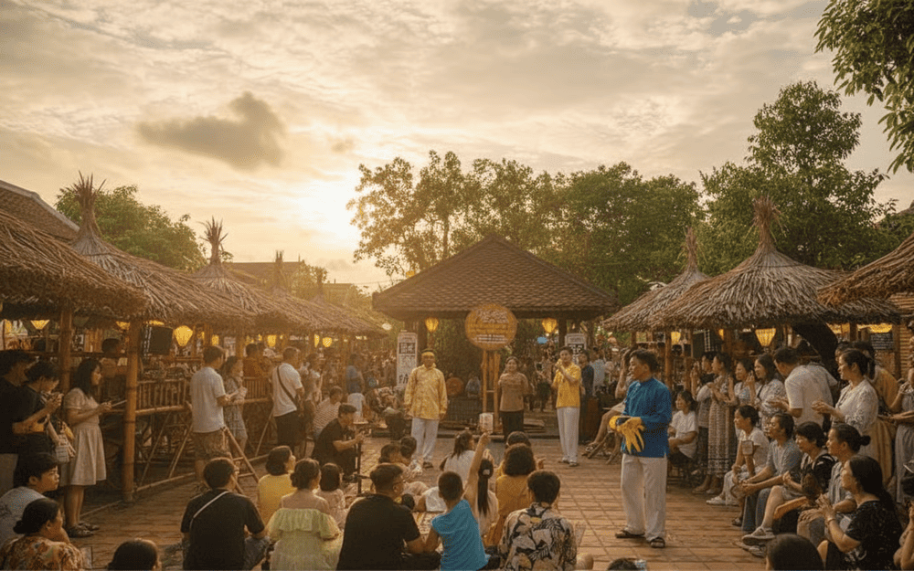 Experience Bai Choi game with locals and other travelers